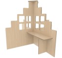 Roomdivider X model Berken Tangara Groothandel voor de Kinderopvang Kinderdagverblijfinrichting